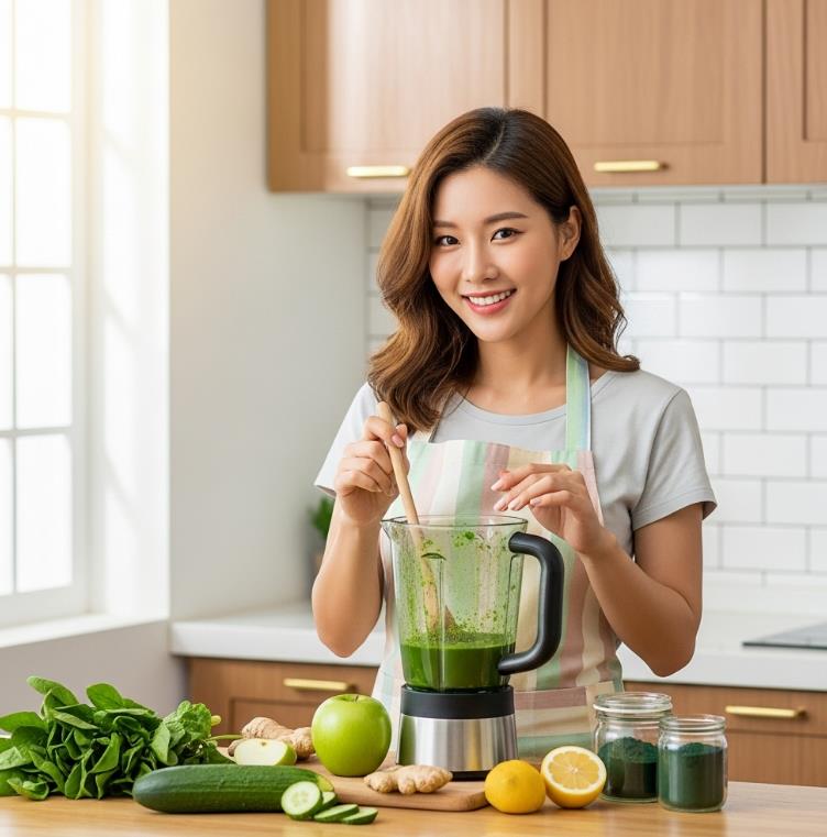 간 해독주스나 보조제