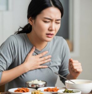 식후 가슴이 타는 듯 아플 때