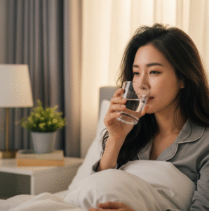 아침 공복에 미지근한 물을 마시는 이유는?