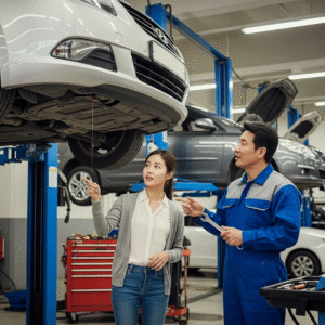 차량 오일 누유는 바로 수리해야 하나요?