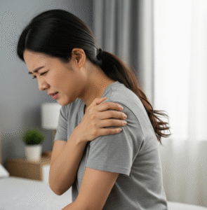 어깨 통증이 팔까지 번질 때 회전근개 파열일까?