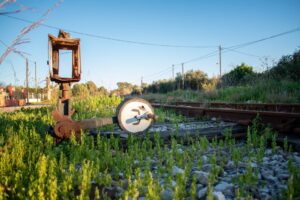Free stock photo of junction, rail equipment, railroad crossing