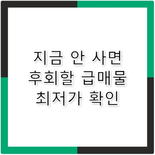 상도노빌리티 급매물 잡기 전 시세 변동 확인법