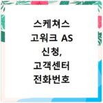스케쳐스 고워크 AS 신청, 고객센터 전화번호 쉽게 찾는 법
